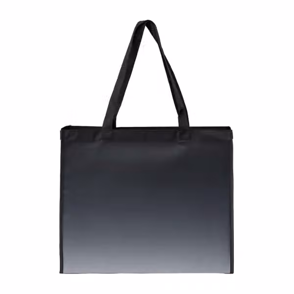 Vilda Tragetache mit Ombré-Effekt aus rPET - 10 L in Schwarz