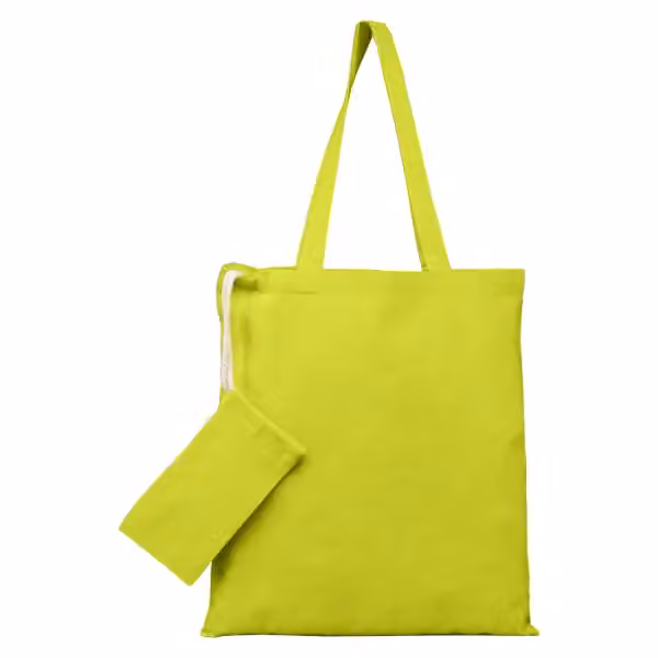 Rosin Essentials Tragetasche faltbar aus recyceltem Material – 9,7 L in Limettengrün