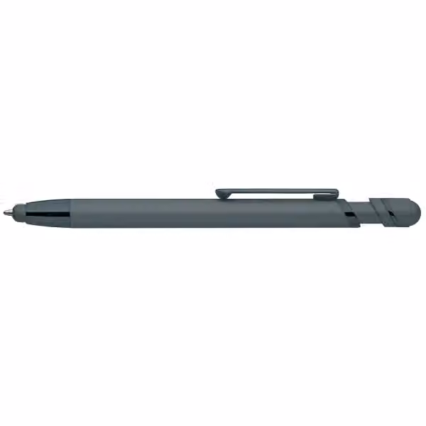 Atlantic Softy Metallic Kugelschreiber - m/Stylus in Stahlblau