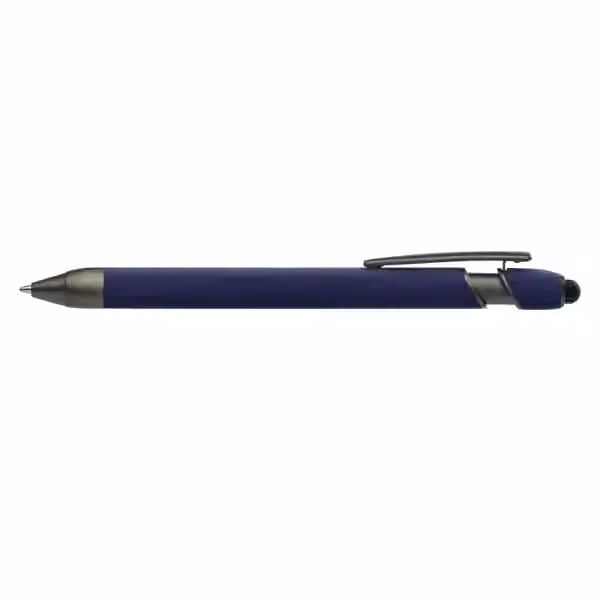 Prince Gunmetal Kugelschreiber - m/Stylus in Blau