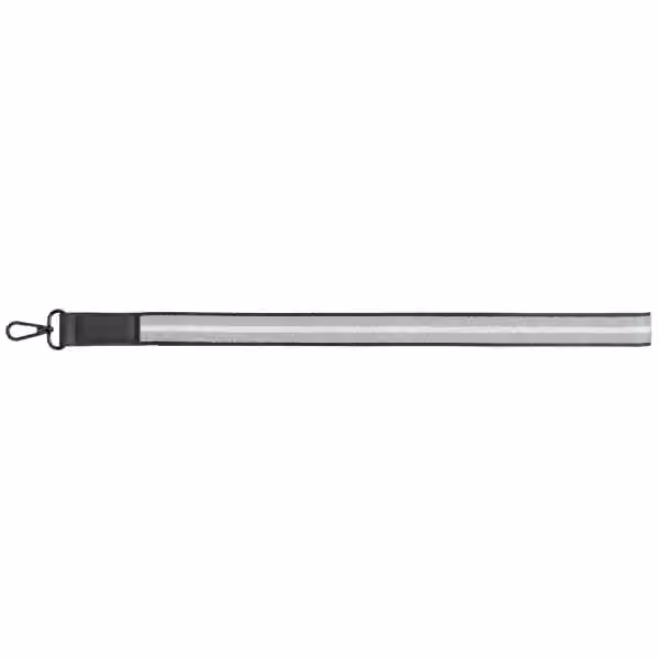 Newport Handy-Trageband mit Chevron-Muster aus rPET-Gewebe – 43,7 x 2,5 cm in Grau