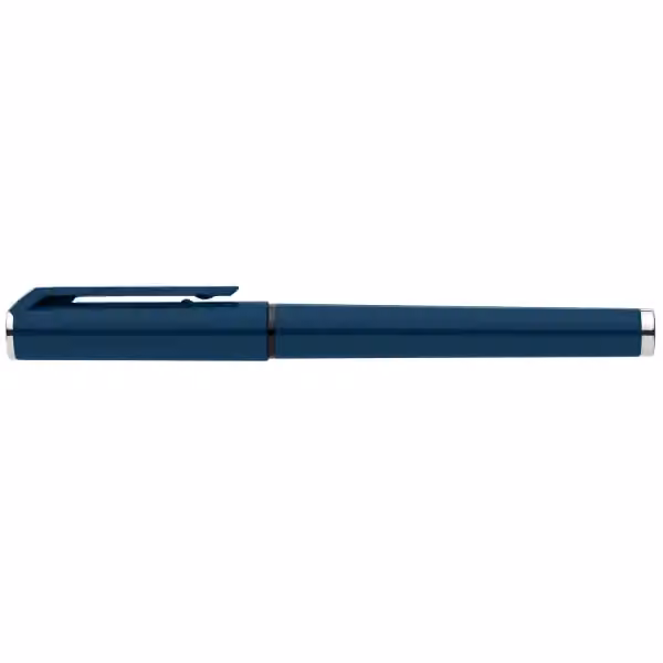 Islander Griff-Gelschreiber Monchrome aus recyceltem Kunststoff in Marineblau