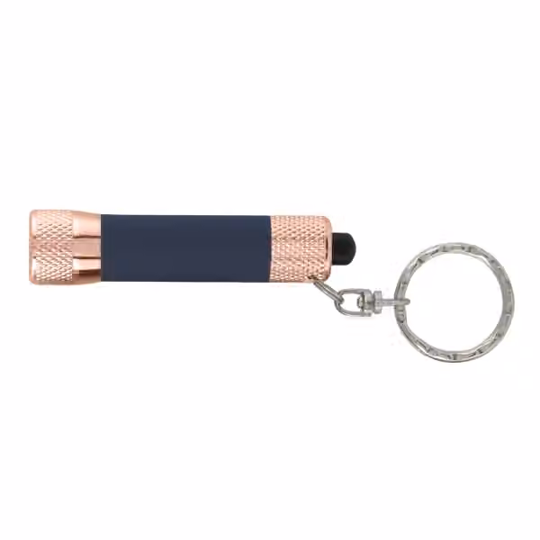 McQueen Softy Roségold Taschenlampe in Marineblau