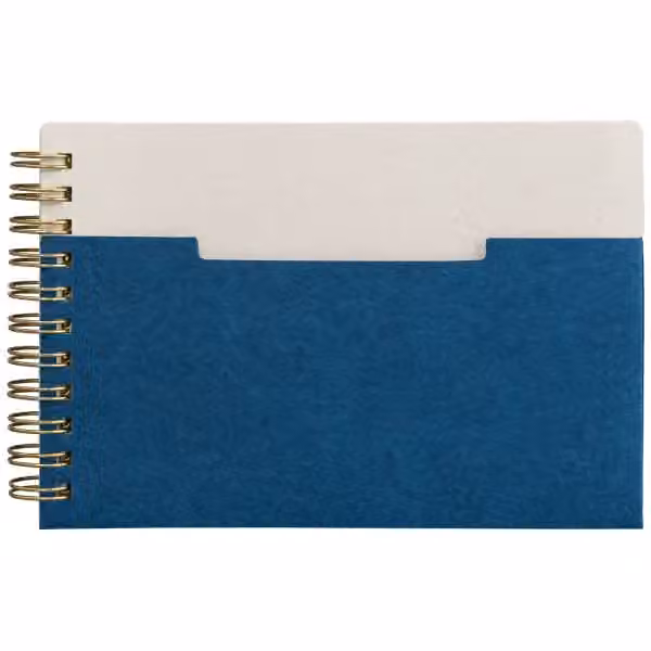 Lino Notizbuch mit Spiralbindung, horizontaler Tasche und FSC-Papier - A6