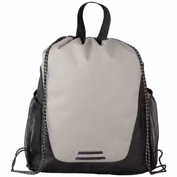 Jotun Rucksack aus recyceltem Polyester mit Seitentaschen und Kordelzug - 10 L in Düne