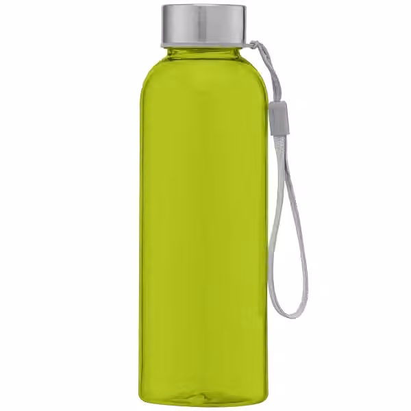 Skye - 500 ml rPET Trinkflasche mit Handschlaufe in Limettengrün