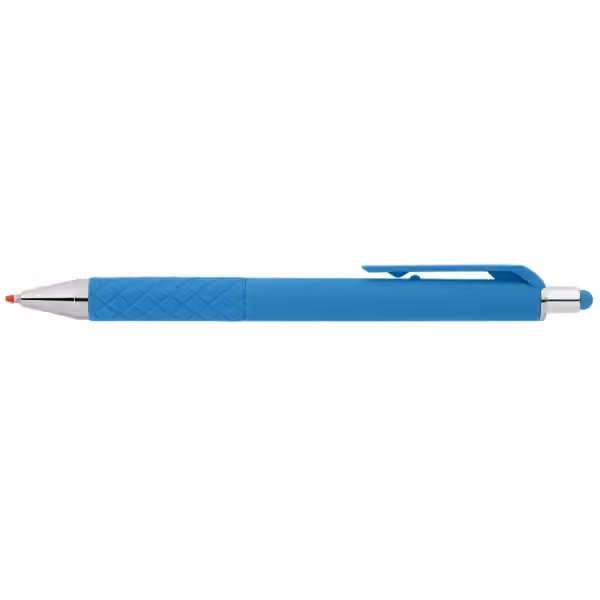Islander Bright Click-Gelschreiber - m/Stylus in Hellblau