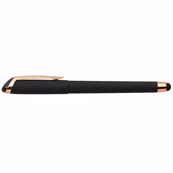 Gazelle Softy Roségold Gelschreiber - m/Stylus in Schwarz