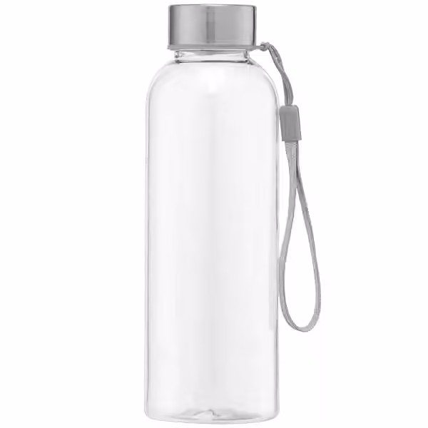 Skye - 500 ml rPET Trinkflasche mit Handschlaufe in Klar