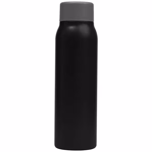 Breeze Karbonisierte Recycling-Edelstahlflasche - 590 ml in Schwarz