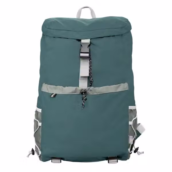 Tilden Laptop-Rucksack aus recyceltem Material - 20 L in Dunkelgrün