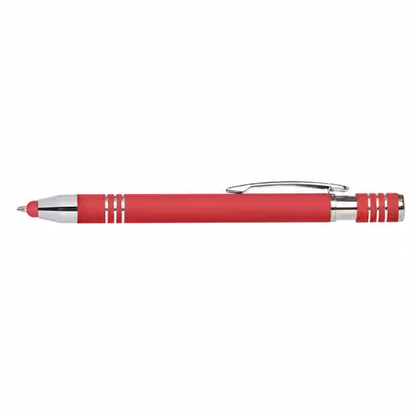 Morrison Softy Kugelschreiber - m/Stylus in Rot