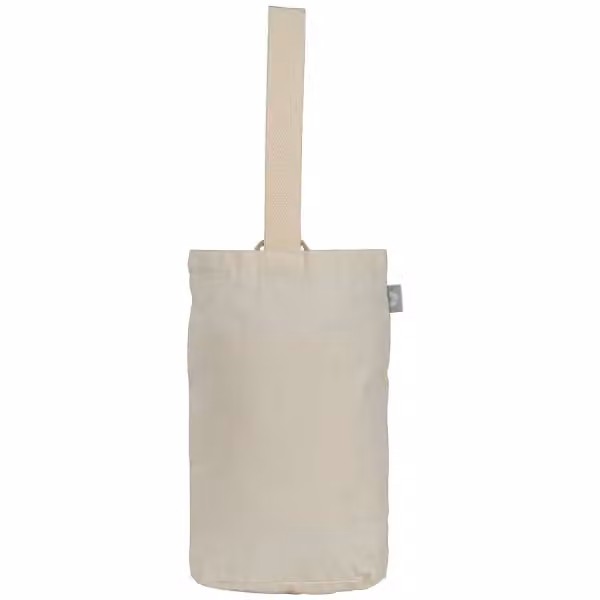 Weintasche aus recycelter Baumwolle (225 g/m²)