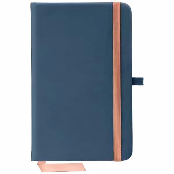 Miller Softy Roségold Notizbuch & Crosby Kugelschreiber - Geschenkset