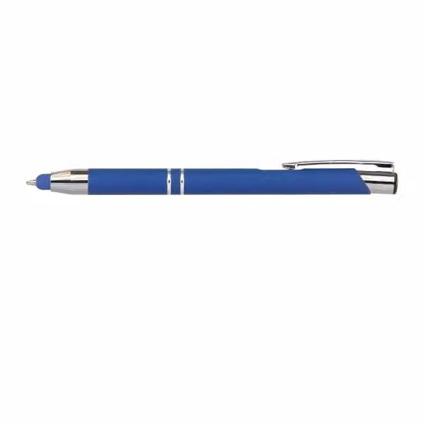 Crosby Softy Kugelschreiber - m/ Stylus unten in Dunkelblau