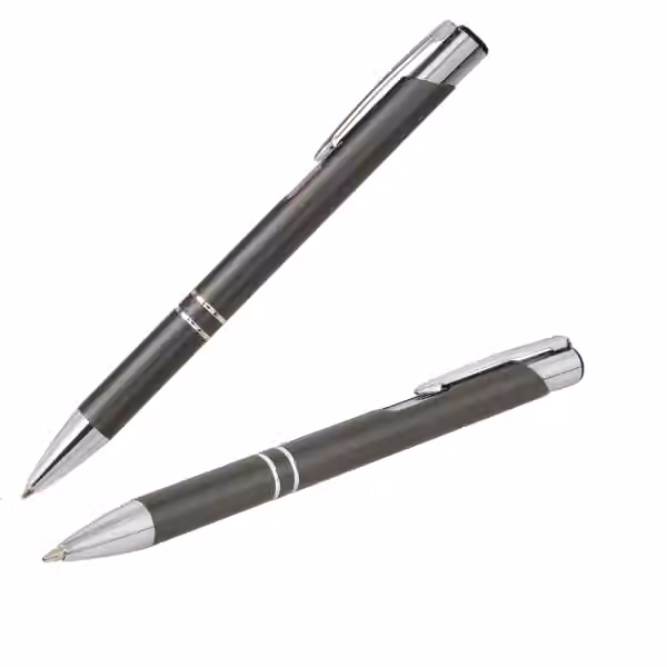 Crosby Matte Kugelschreiber in Metallisch