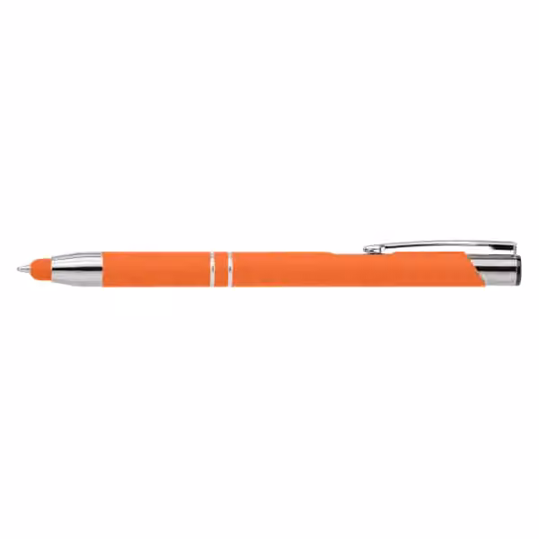 Crosby Softy Kugelschreiber - m/ Stylus unten in Orange