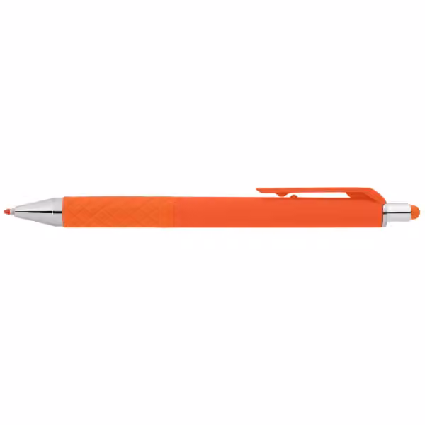 Islander Bright Click-Gelschreiber - m/Stylus in Orange