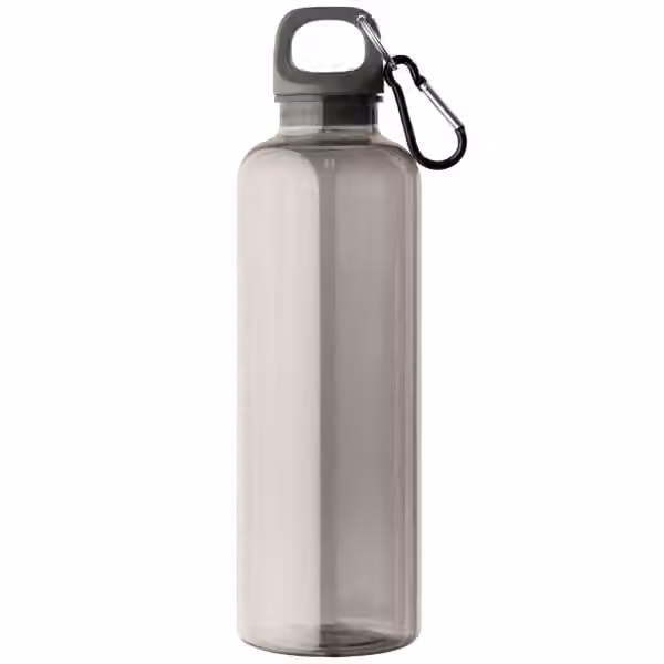 Doli Fahrradflasche mit Schraubverschluss und Karabinerclip aus rPET – 740 ml