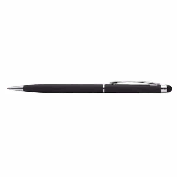 Minnelli Softy Kugelschreiber - m/Stylus in Schwarz