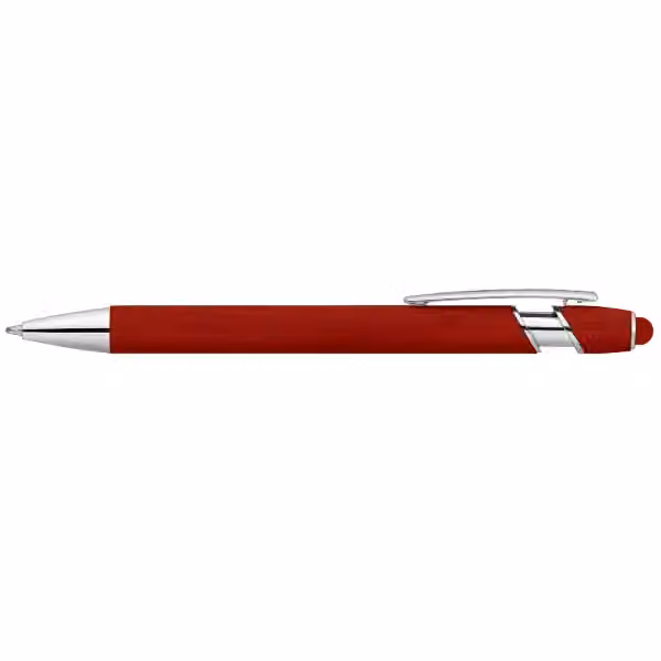 Prince Bamboo Kugelschreiber - m/Stylus in Rot