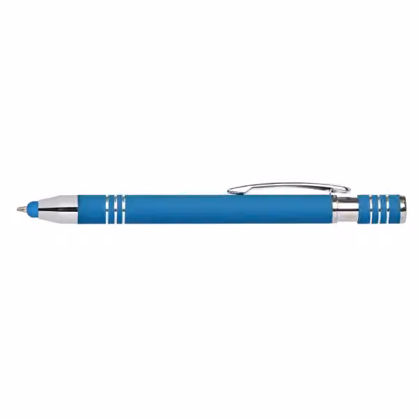 Morrison Softy Kugelschreiber - m/Stylus in Hellblau