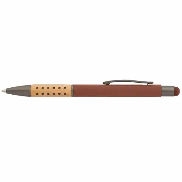 Bowie Bamboo Griff Kugelschreiber - m/Stylus