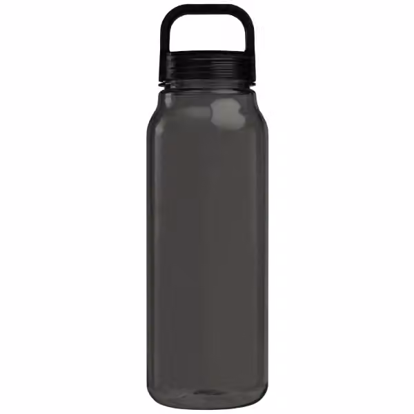 Sweden Trinkflasche aus rPET – 1210 ml in Rauchgrau/Rauchgrau