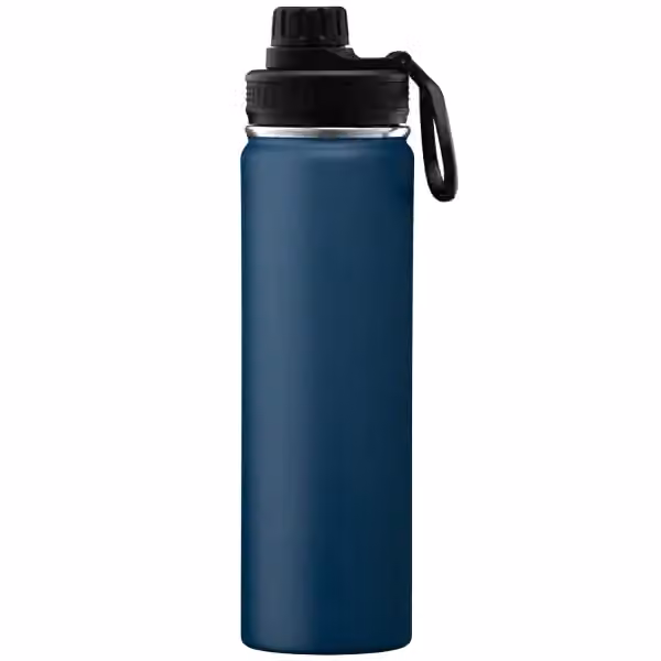 Alaska - 710 ml Edelstahlflasche - Doppelwandig in Marineblau