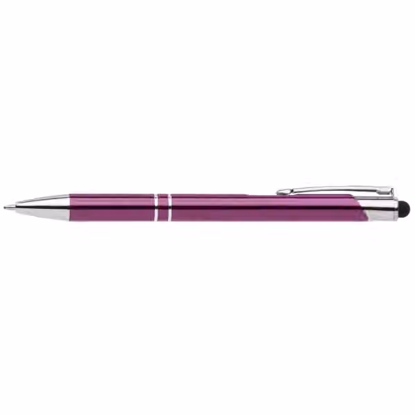 Crosby Shiny Kugelschreiber - m/Stylus in Lila