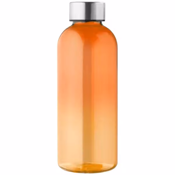 Skye – Trinkflasche mit Drehverschluss und Ombre-Finish aus rPET – 650 ml in Koralle