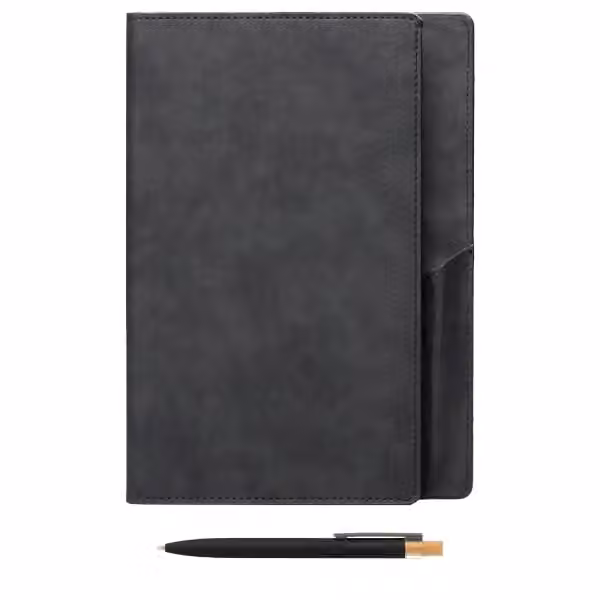Memento Notizbuch-Set nachfüllbar - B5 in Schwarz