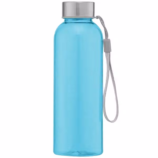 Skye - 500 ml rPET Trinkflasche mit Handschlaufe in Hellblau