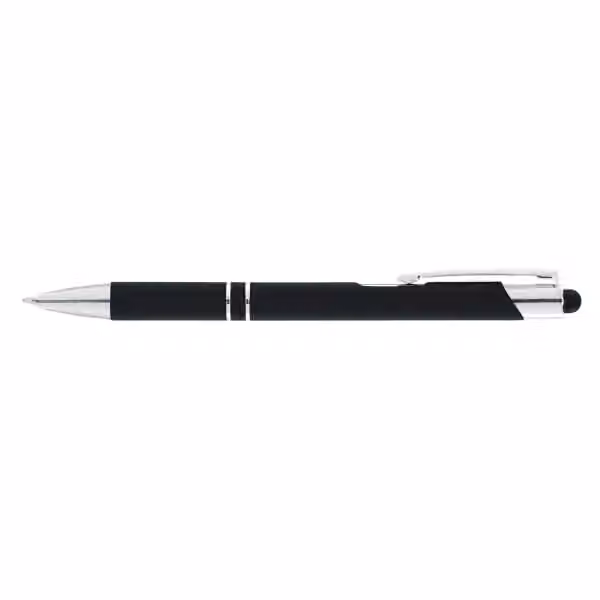 Crosby Softy Kugelschreiber - m/Stylus in Schwarz