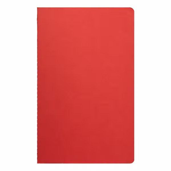 Rime Notizbuch mit Softcover und liniertem FSC-Papier - A5 in Rot
