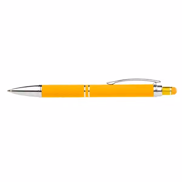 Phoenix Softy Brights Kugelschreiber - m/Stylus in Gelb