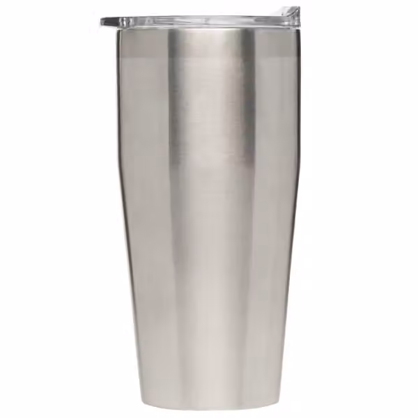 Eldur Edelstahlbecher – doppelwandig – 530 ml in Chrom