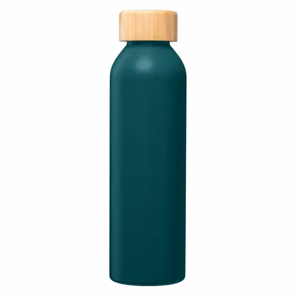 Eden Trinkflasche mit Bambusverschluss aus recyceltem Edelstahl - 590 ml in Grün