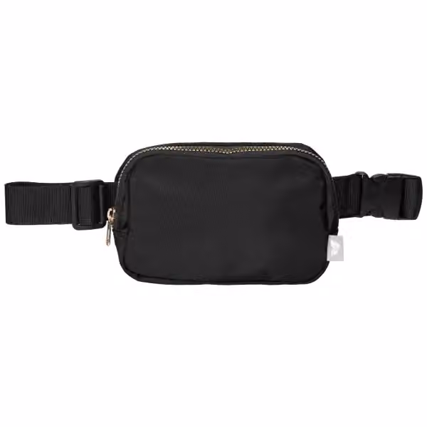 Aurelia Gürteltasche aus rPET - 1,3 L in Schwarz