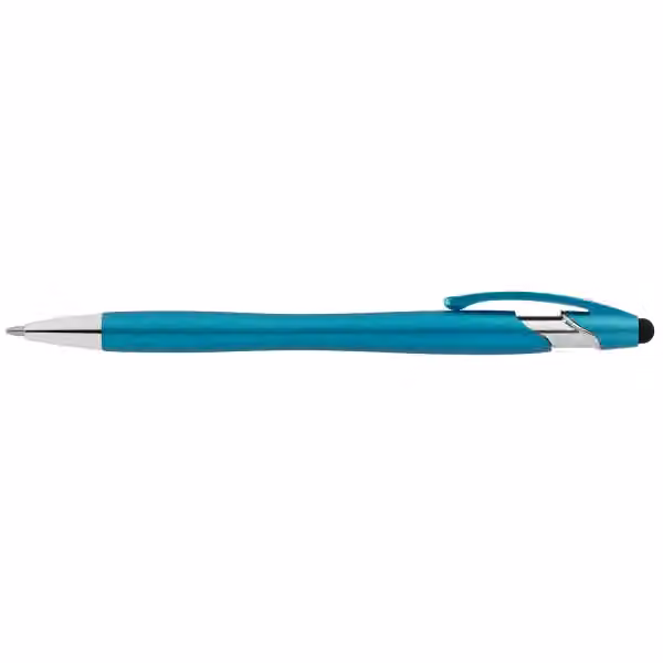 La Jolla Recycelt Kugelschreiber - m/Anti-Fraud Tinte & Stylus in Aqua