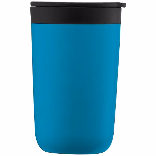 Discovery Becher mit Kunststoff-Innenbeschichtung aus Edelstahl  – 415 ml in Meerblau