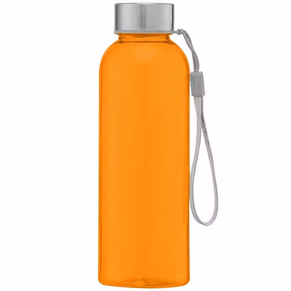Skye - 500 ml rPET Trinkflasche mit Handschlaufe in Orange