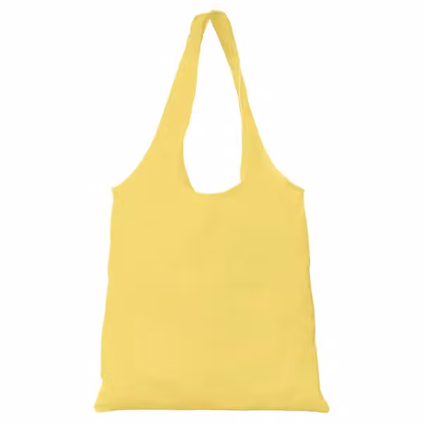 Santorini Essentials Shopping–Tragetasche aus recycelter 70 g/m² Baumwolle - 8 L in Gelb