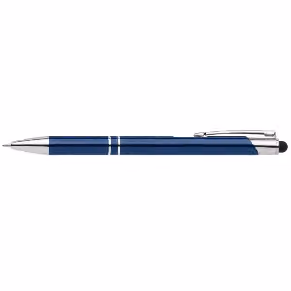 Crosby Shiny Kugelschreiber - m/Stylus in Blau