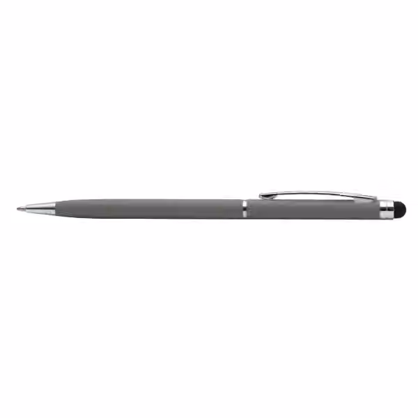 Minnelli Softy Kugelschreiber - m/Stylus in Grau