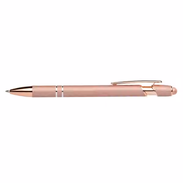 Prince Softy Roségold Metallic Kugelschreiber - m/Stylus in Rose Gold
