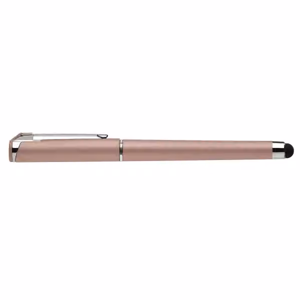 Islander Softy Metallic Gelschreiber - m/Stylus in Rose Gold