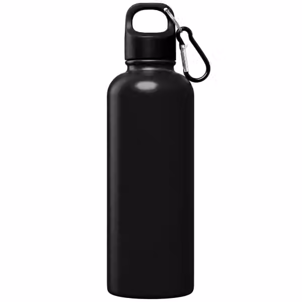 Portland Plus Trinkflasche aus recyceltem Edelstahl - 750 ml in Schwarz