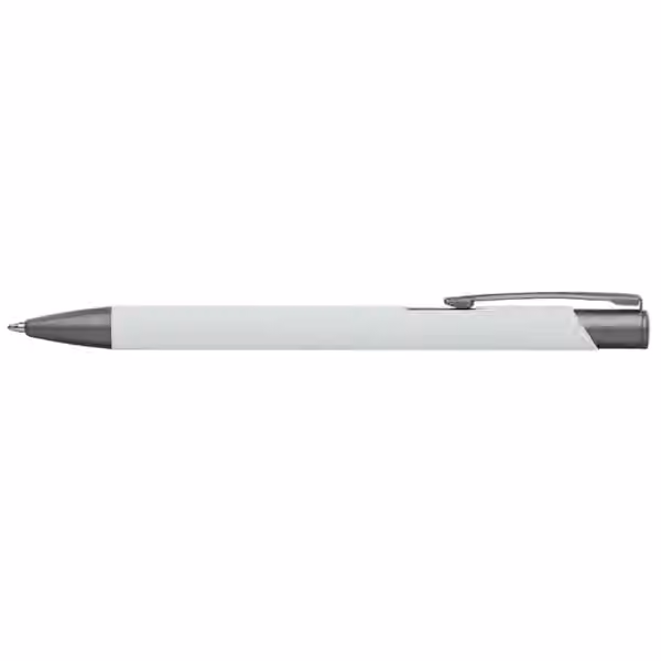 Crosby Gunmetal Softy Kugelschreiber in Weiss