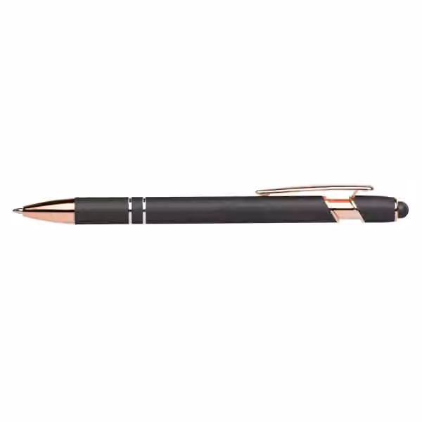 Prince Softy Roségold Metallic Kugelschreiber - m/Stylus in Metallisch